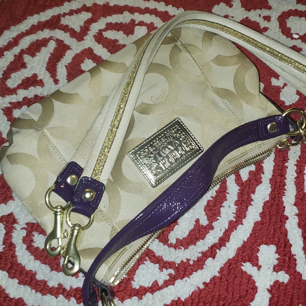 Coach Poppy PoP Signature C Applique GROOVY - Picture 8 of 9